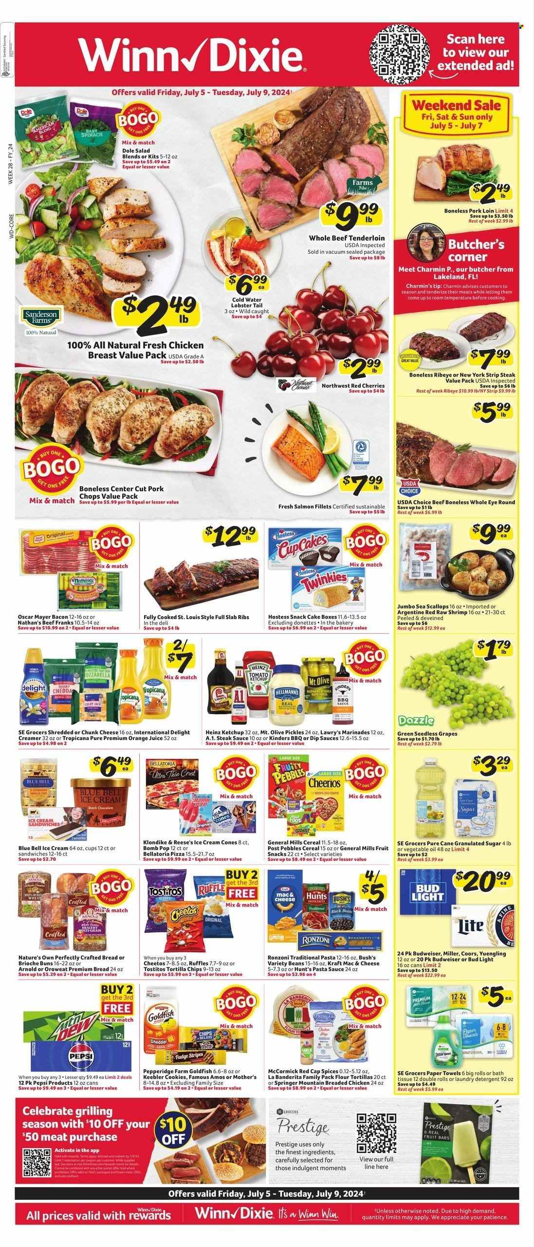 Winn Dixie ad - 07/05/2024 - 07/09/2024. Page 1