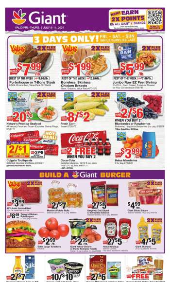 Giant Food Flyer - 07/05/2024 - 07/11/2024.