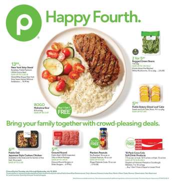 Publix Flyer - 07/04/2024 - 07/10/2024.