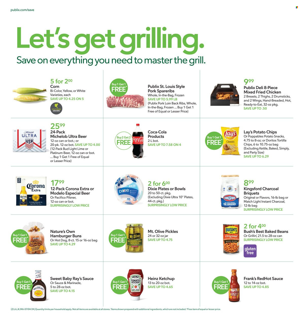 Publix ad - 07/04/2024 - 07/10/2024. Page 2
