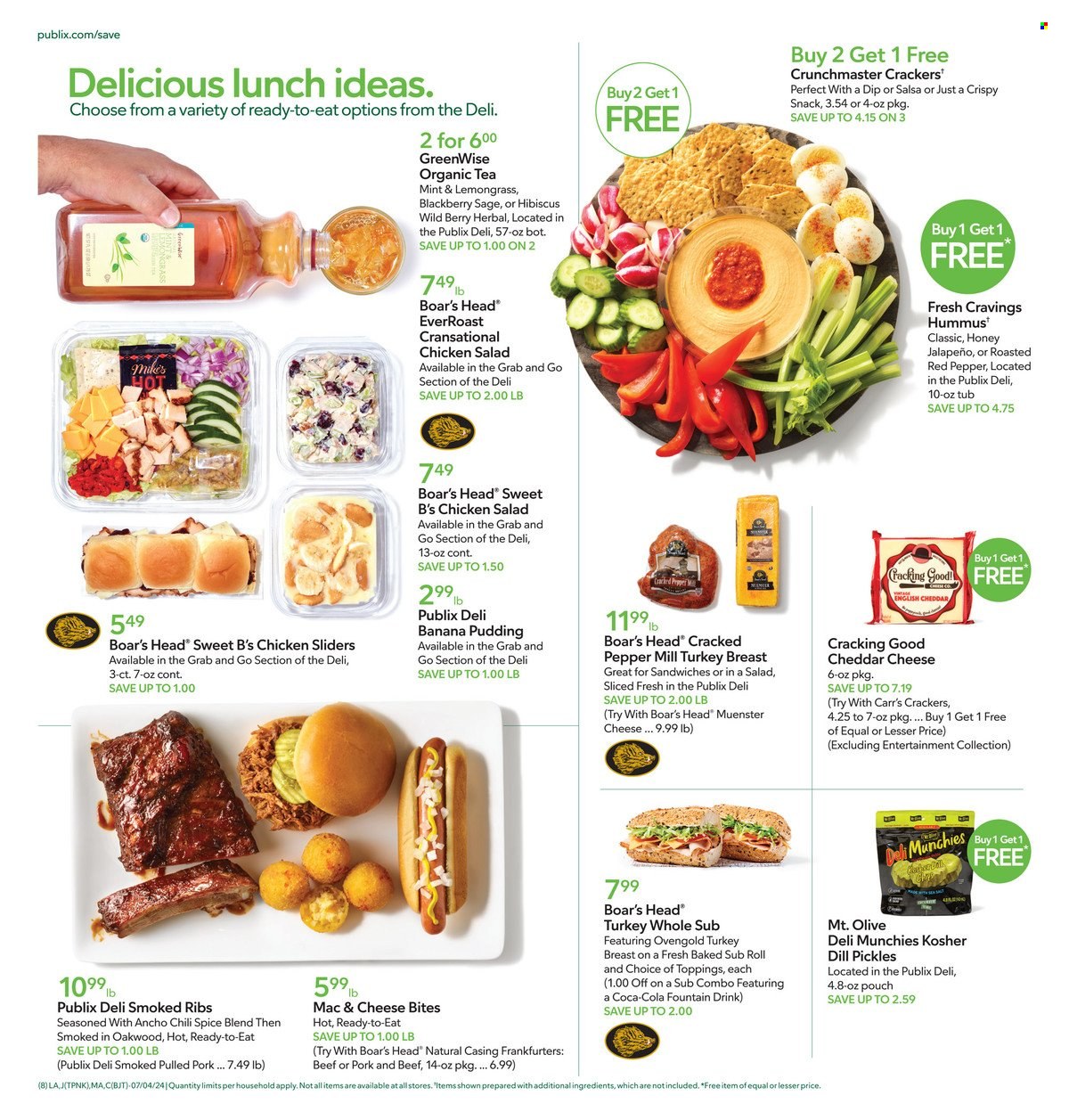 Publix ad - 07/04/2024 - 07/10/2024. Page 8