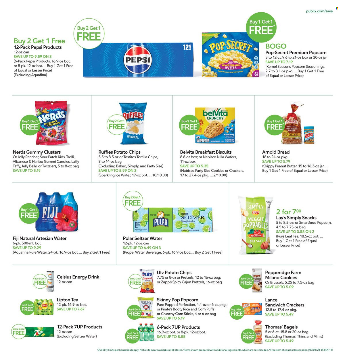 Publix ad - 07/04/2024 - 07/10/2024. Page 11