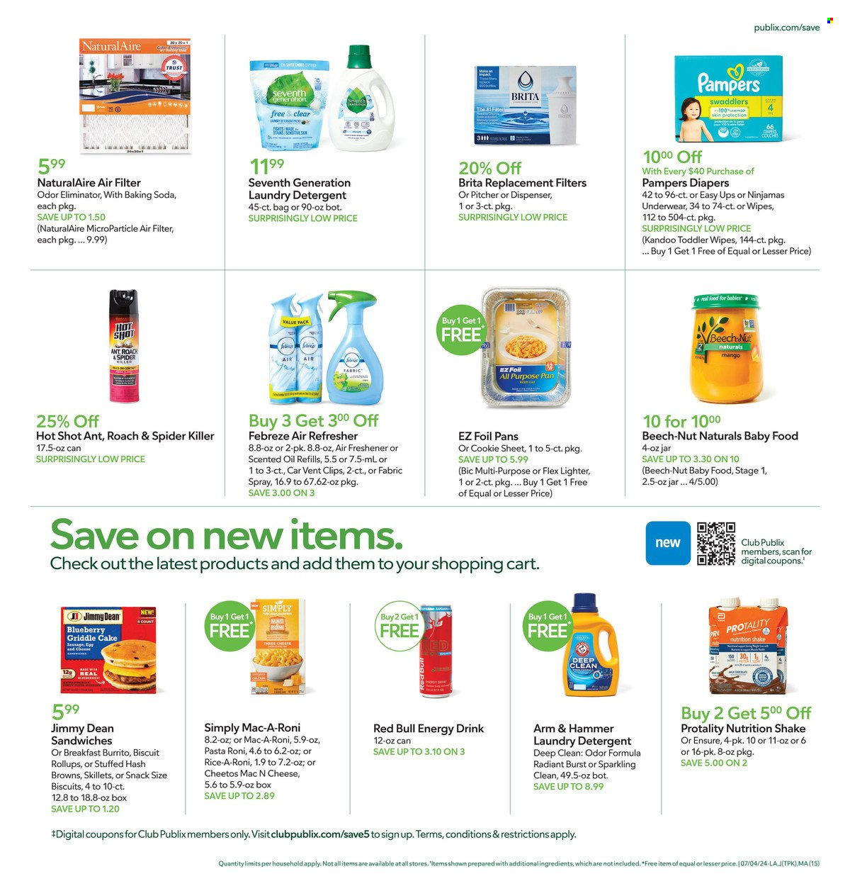Publix ad - 07/04/2024 - 07/10/2024. Page 15