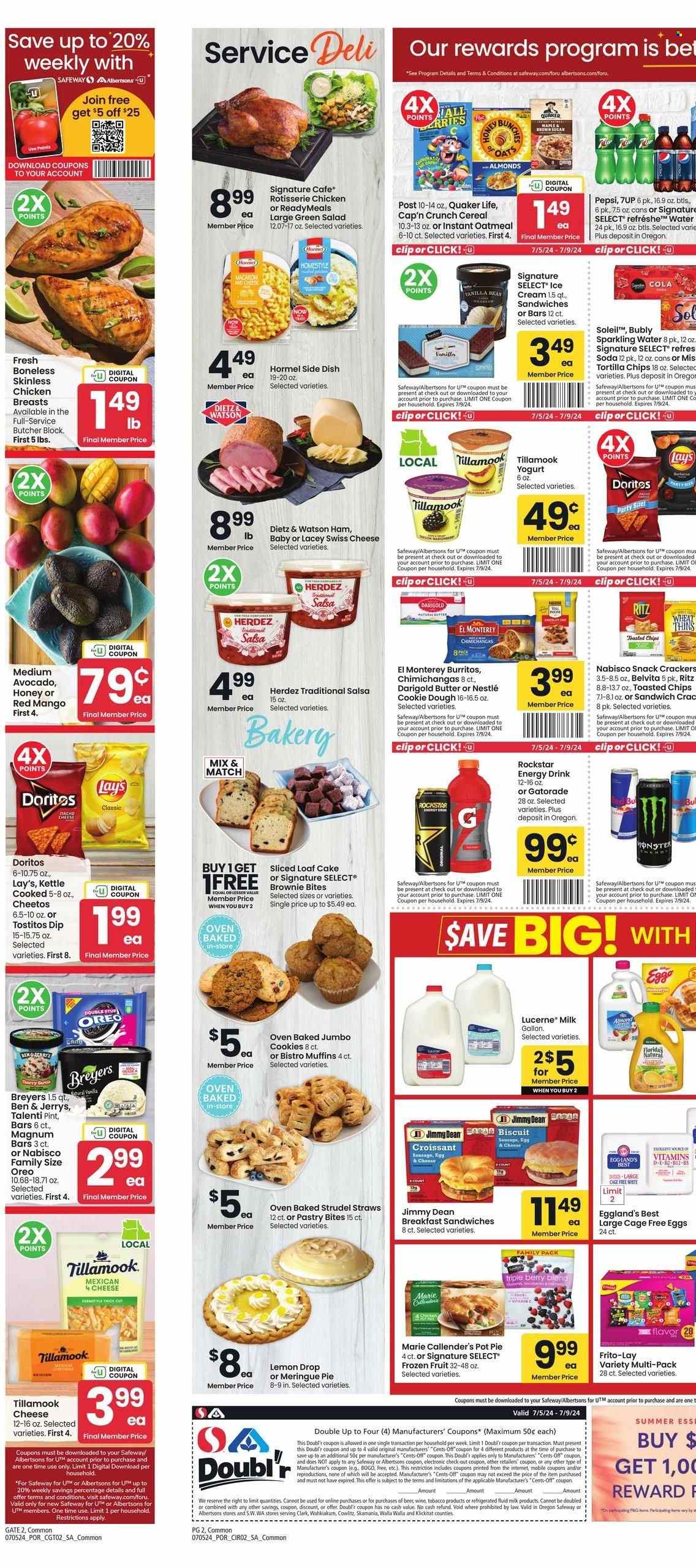 Safeway ad - 07/05/2024 - 07/09/2024. Page 8