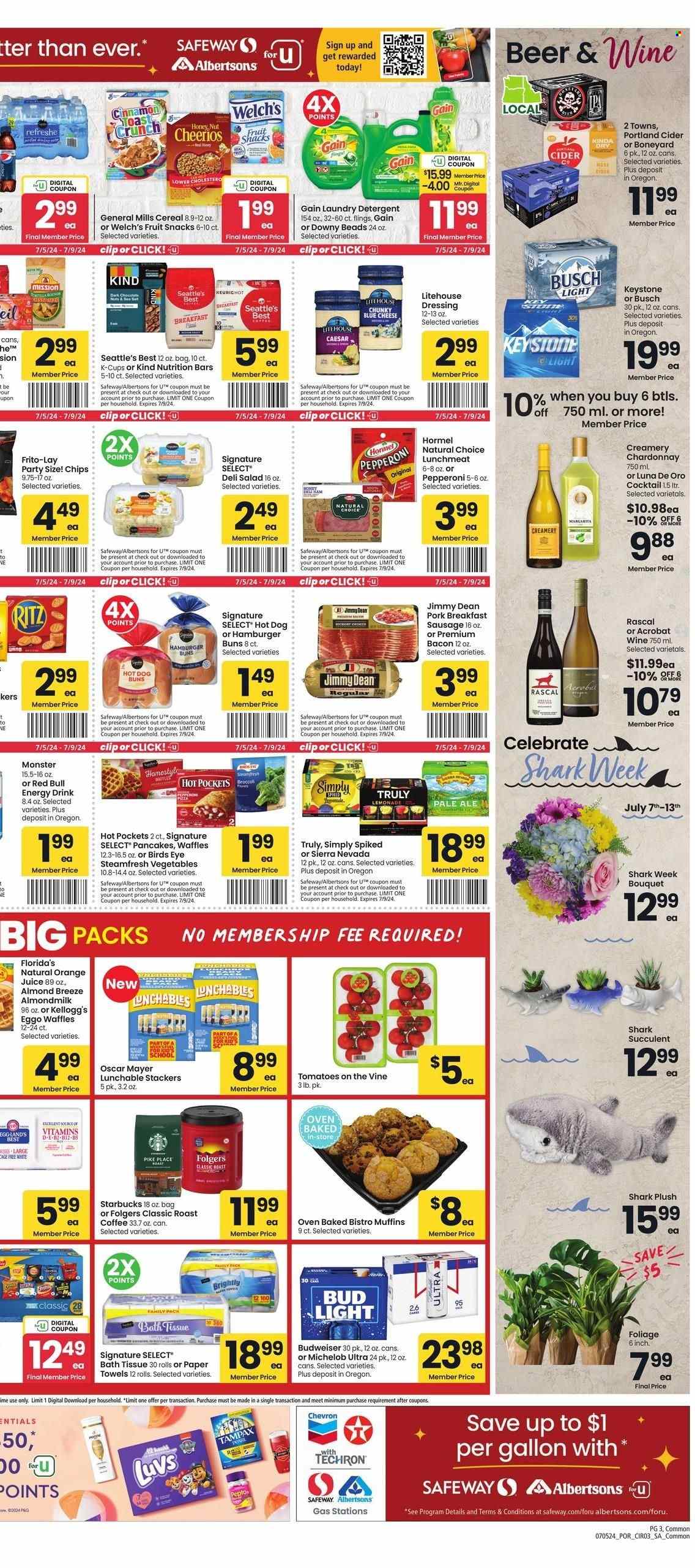 Safeway ad - 07/05/2024 - 07/09/2024. Page 9