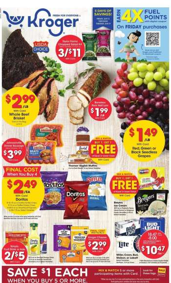 Kroger Flyer - 07/05/2024 - 07/09/2024.