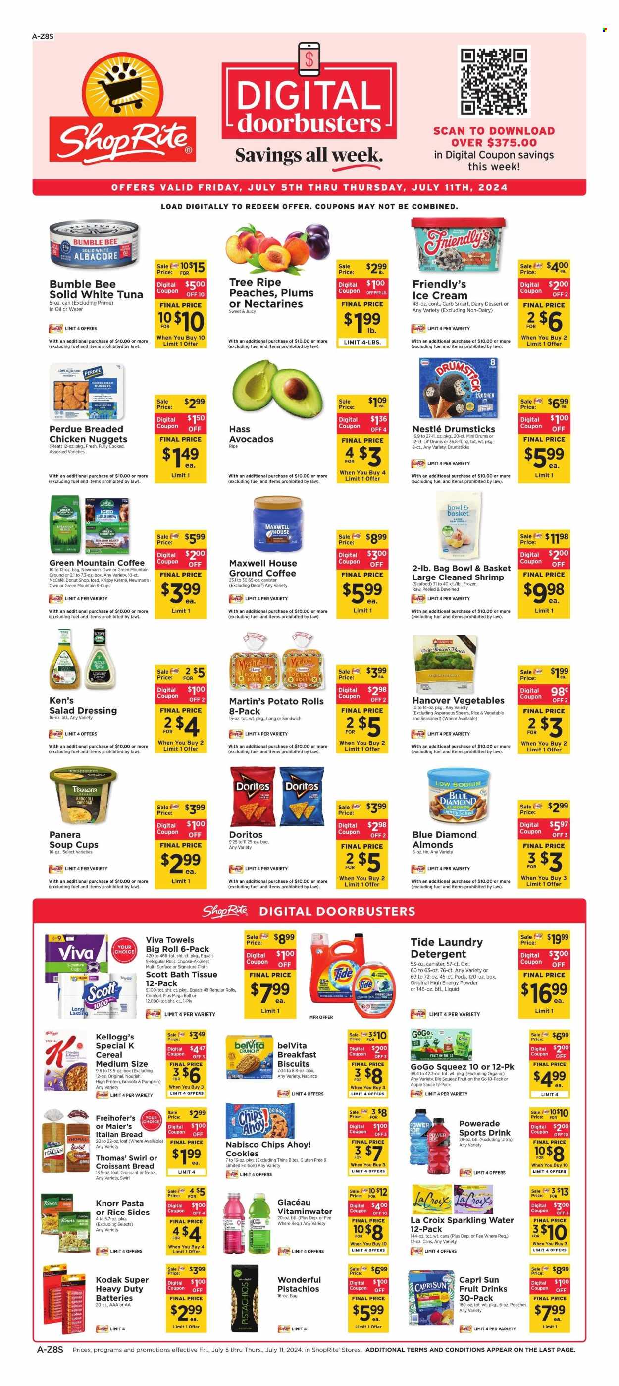 ShopRite ad - 07/05/2024 - 07/11/2024. Page 1