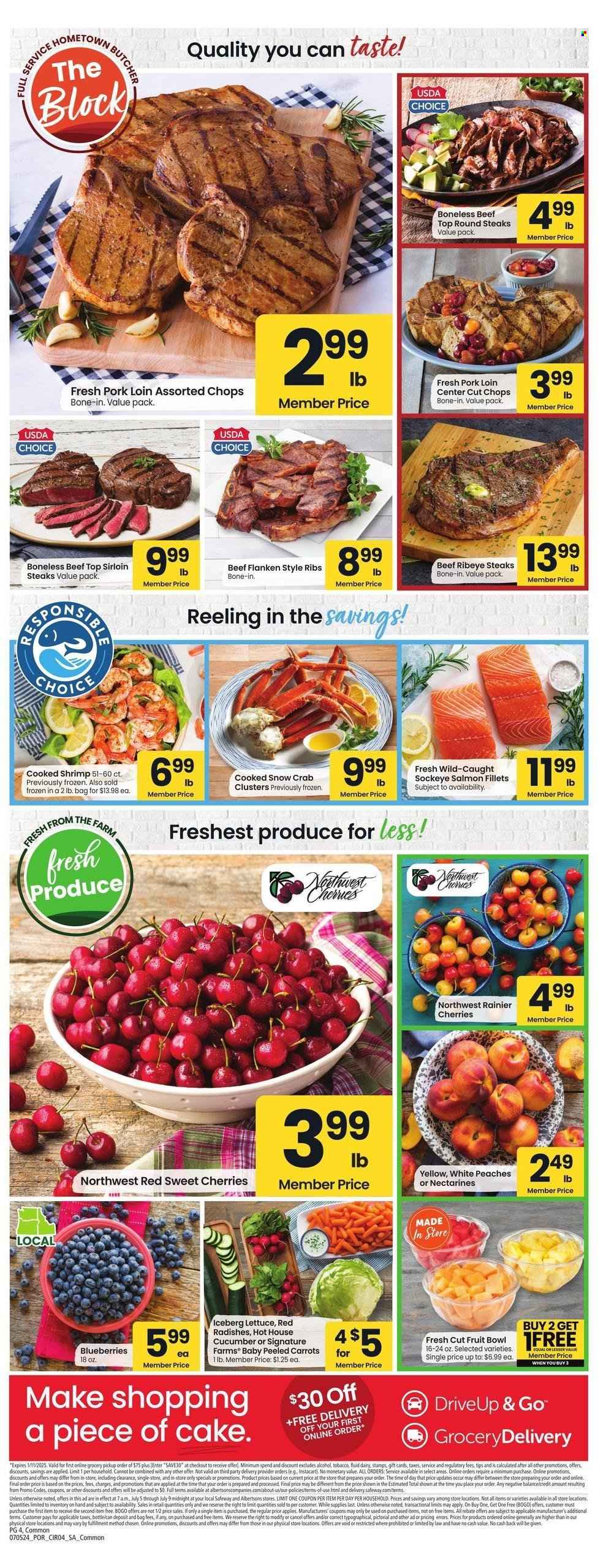 Safeway ad - 07/05/2024 - 07/09/2024. Page 2