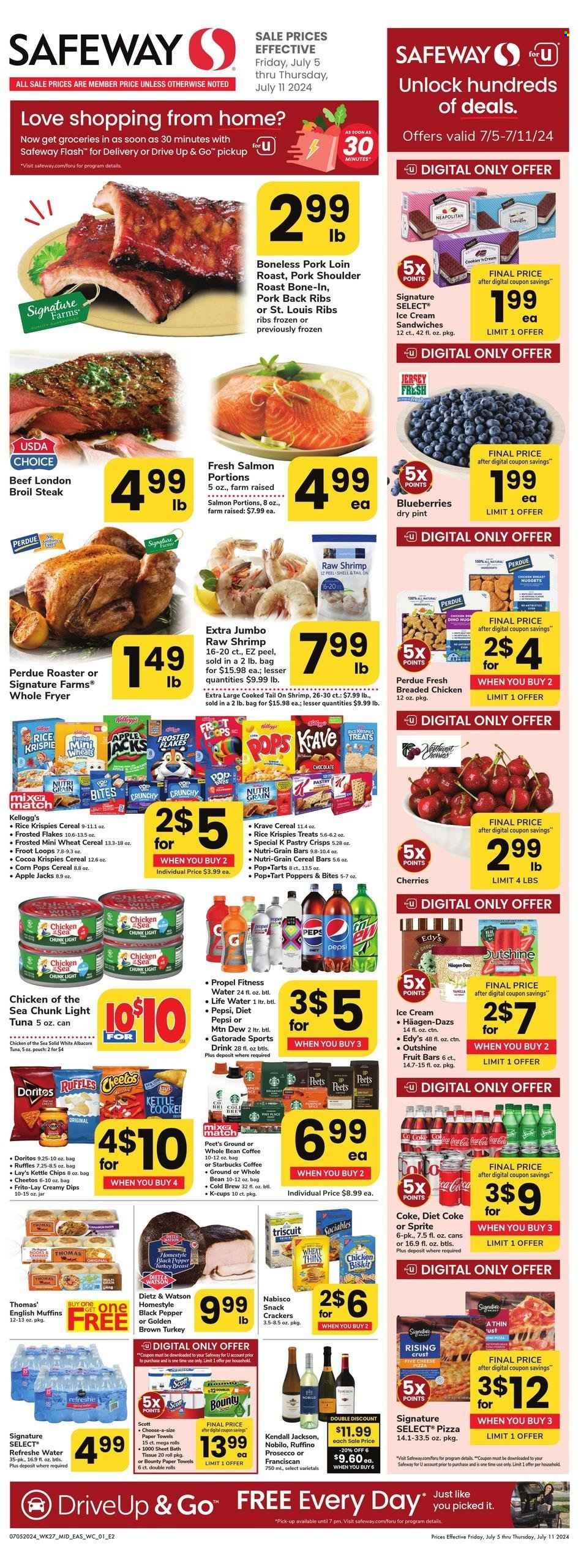 Safeway ad - 07/05/2024 - 07/11/2024. Page 1