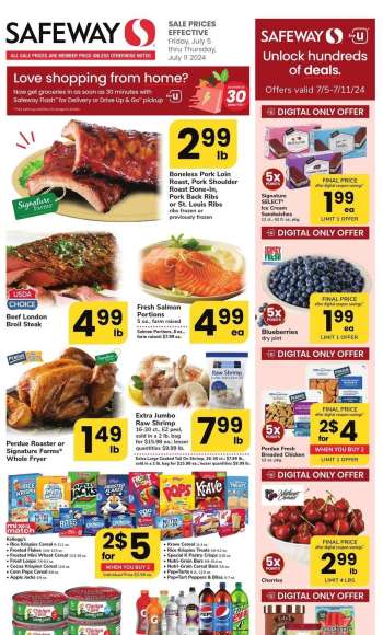 Safeway Flyer - 07/05/2024 - 07/11/2024.