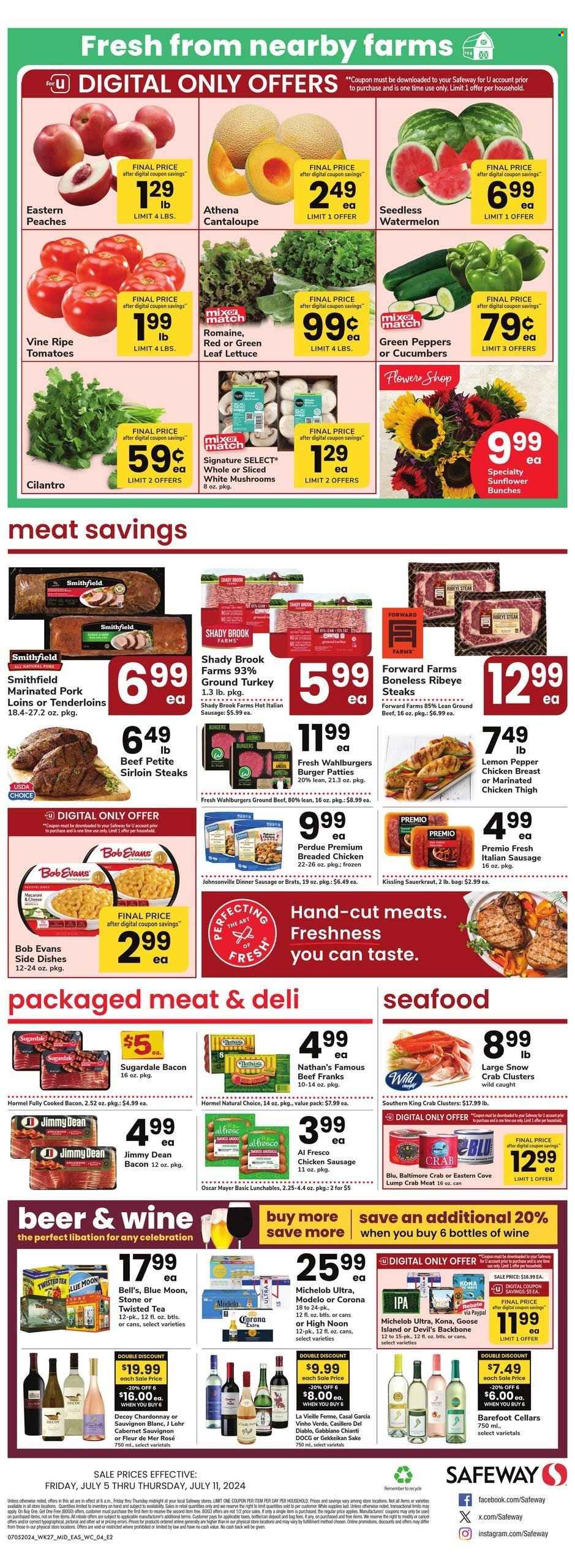 Safeway ad - 07/05/2024 - 07/11/2024. Page 4