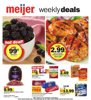 Meijer Flyer - 07/07/2024 - 07/13/2024.