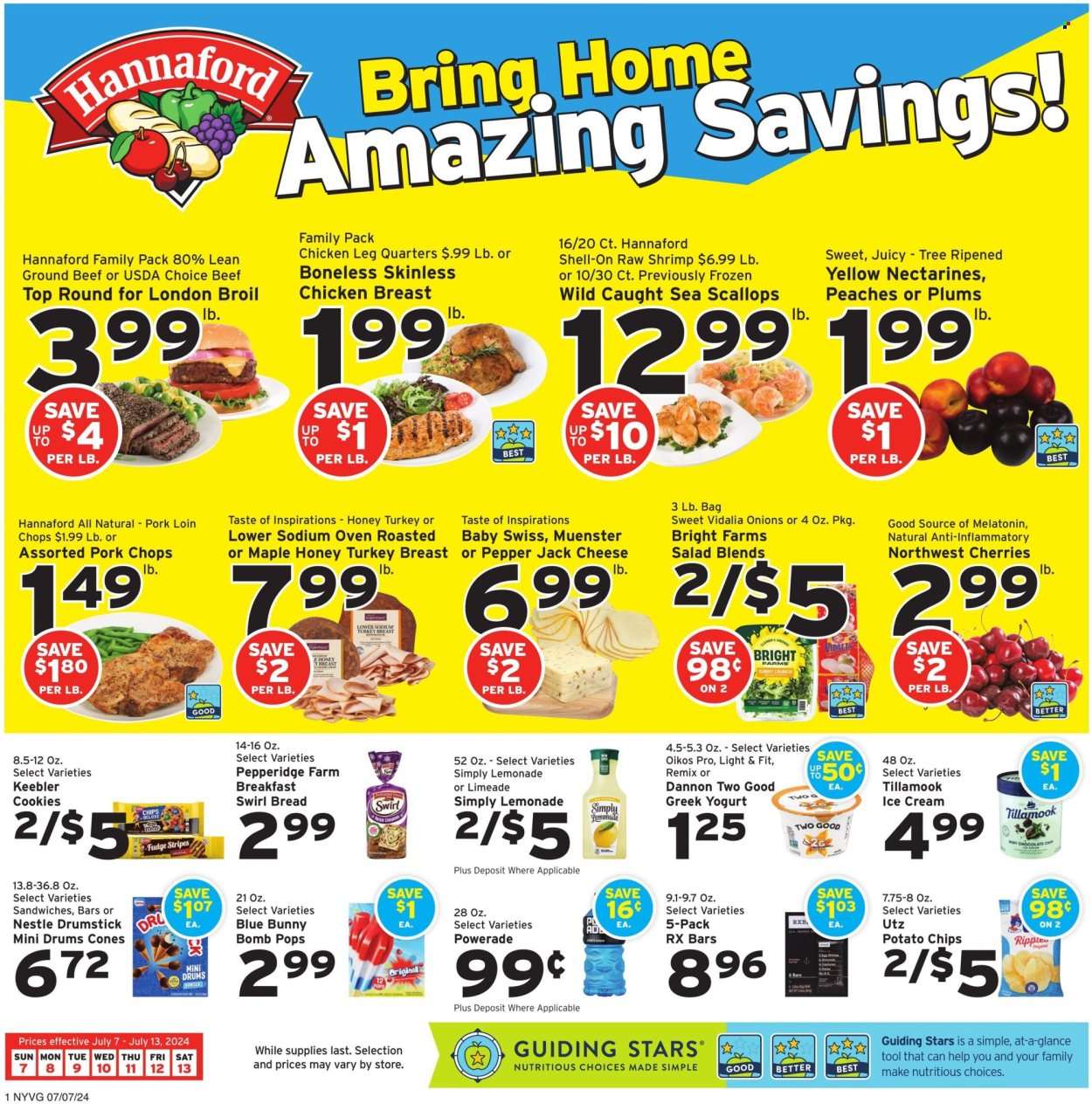 Hannaford ad - 07/07/2024 - 07/13/2024. Page 1