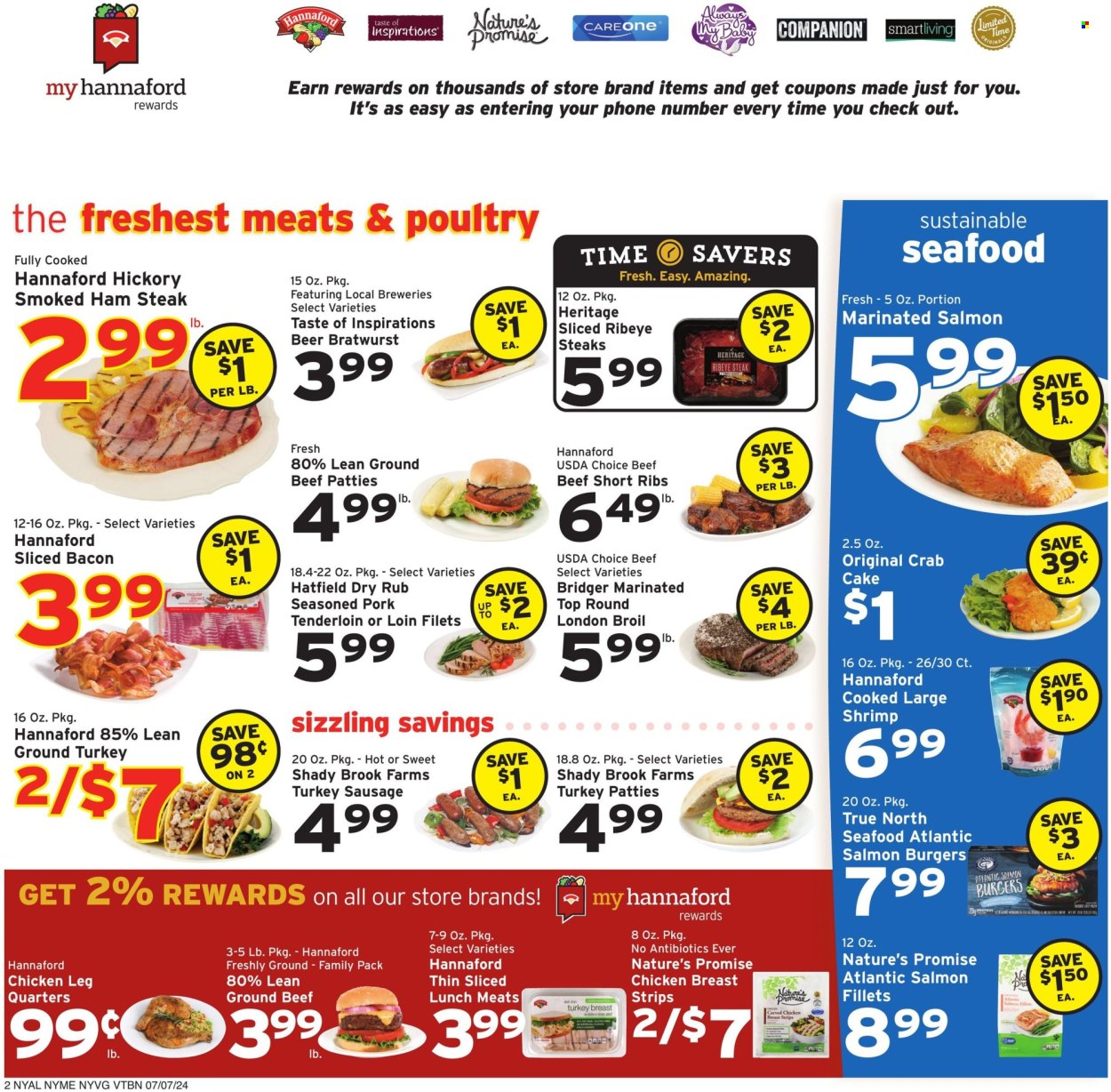 Hannaford ad - 07/07/2024 - 07/13/2024. Page 2