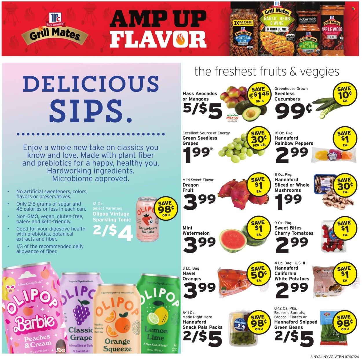 Hannaford ad - 07/07/2024 - 07/13/2024. Page 3
