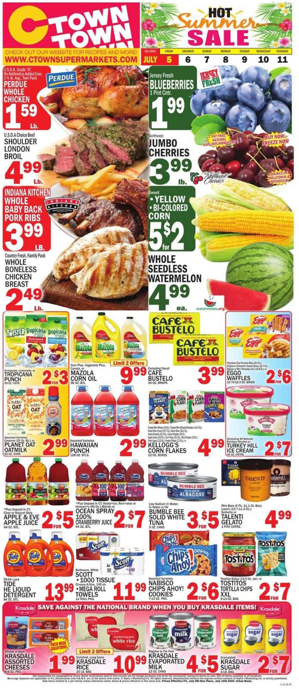 C-Town ad - 07/05/2024 - 07/11/2024. Page 1