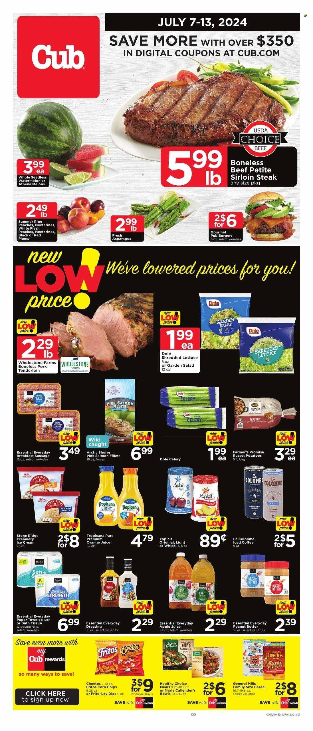 Cub Foods ad - 07/07/2024 - 07/13/2024. Page 1
