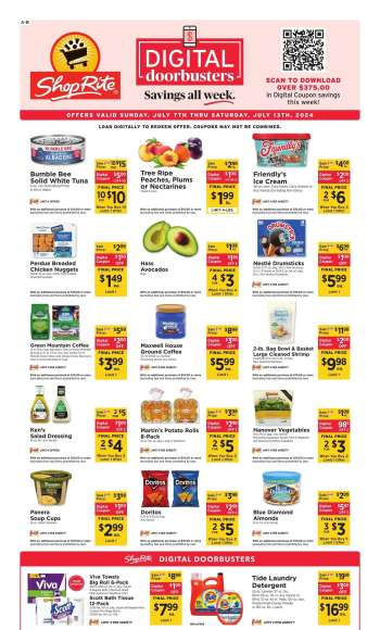 ShopRite Flyer - 07/07/2024 - 07/13/2024.