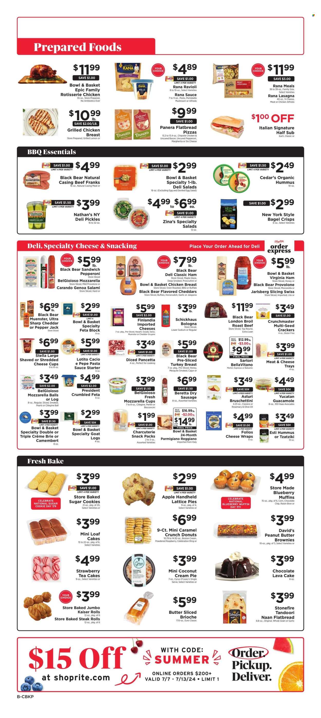 ShopRite ad - 07/07/2024 - 07/13/2024. Page 2