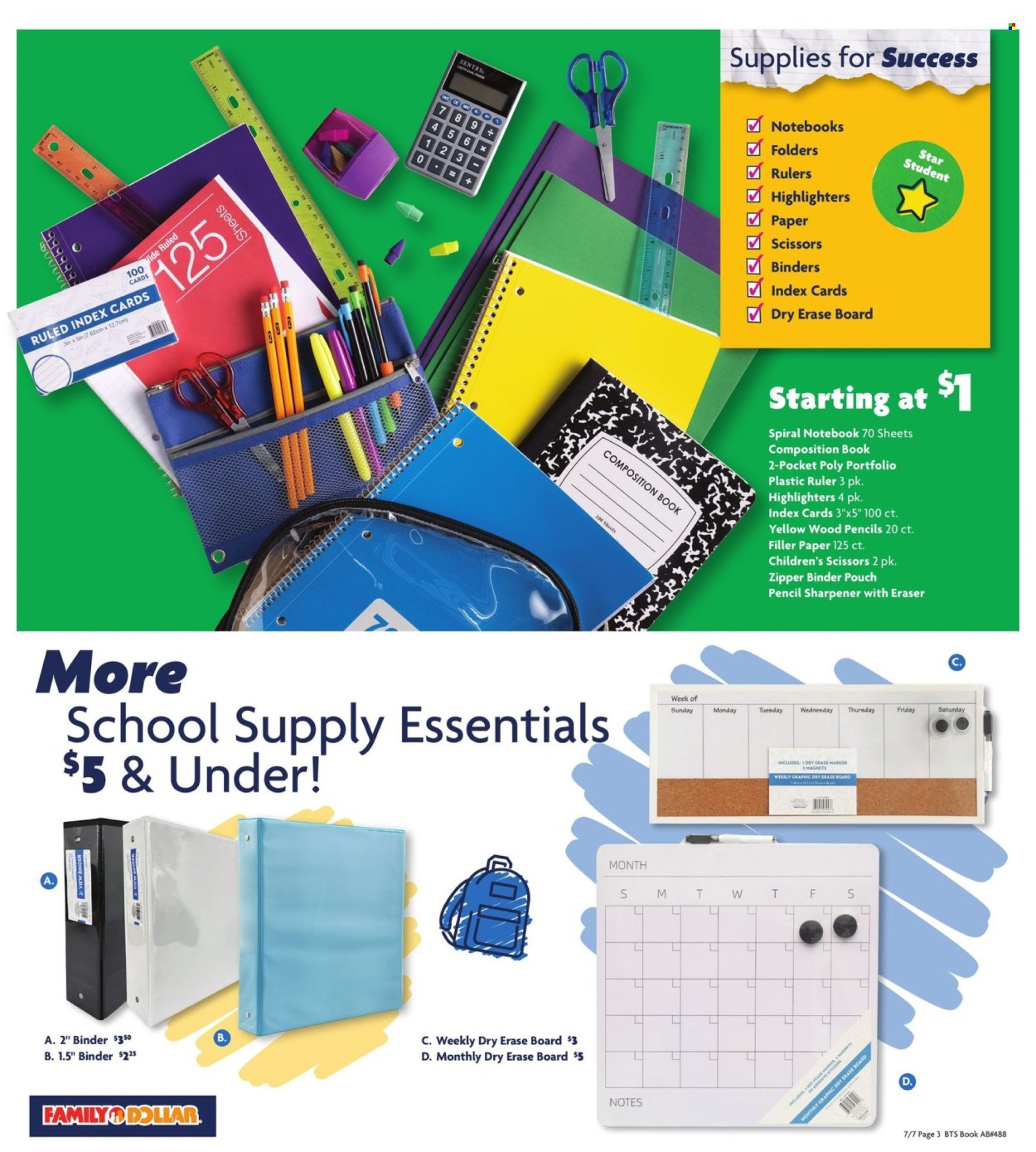Family Dollar ad - 07/07/2024 - 08/31/2024. Page 4