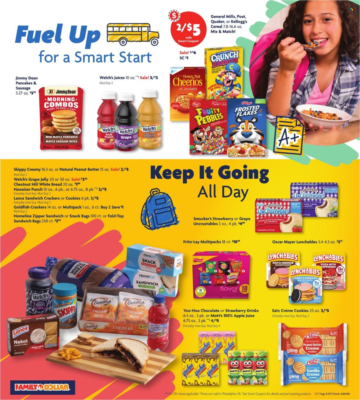 Family Dollar ad - 07/07/2024 - 08/31/2024. Page 9