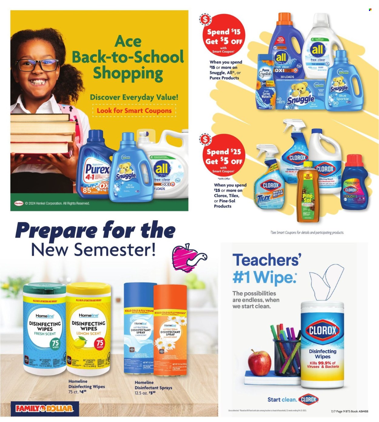 Family Dollar ad - 07/07/2024 - 08/31/2024. Page 10