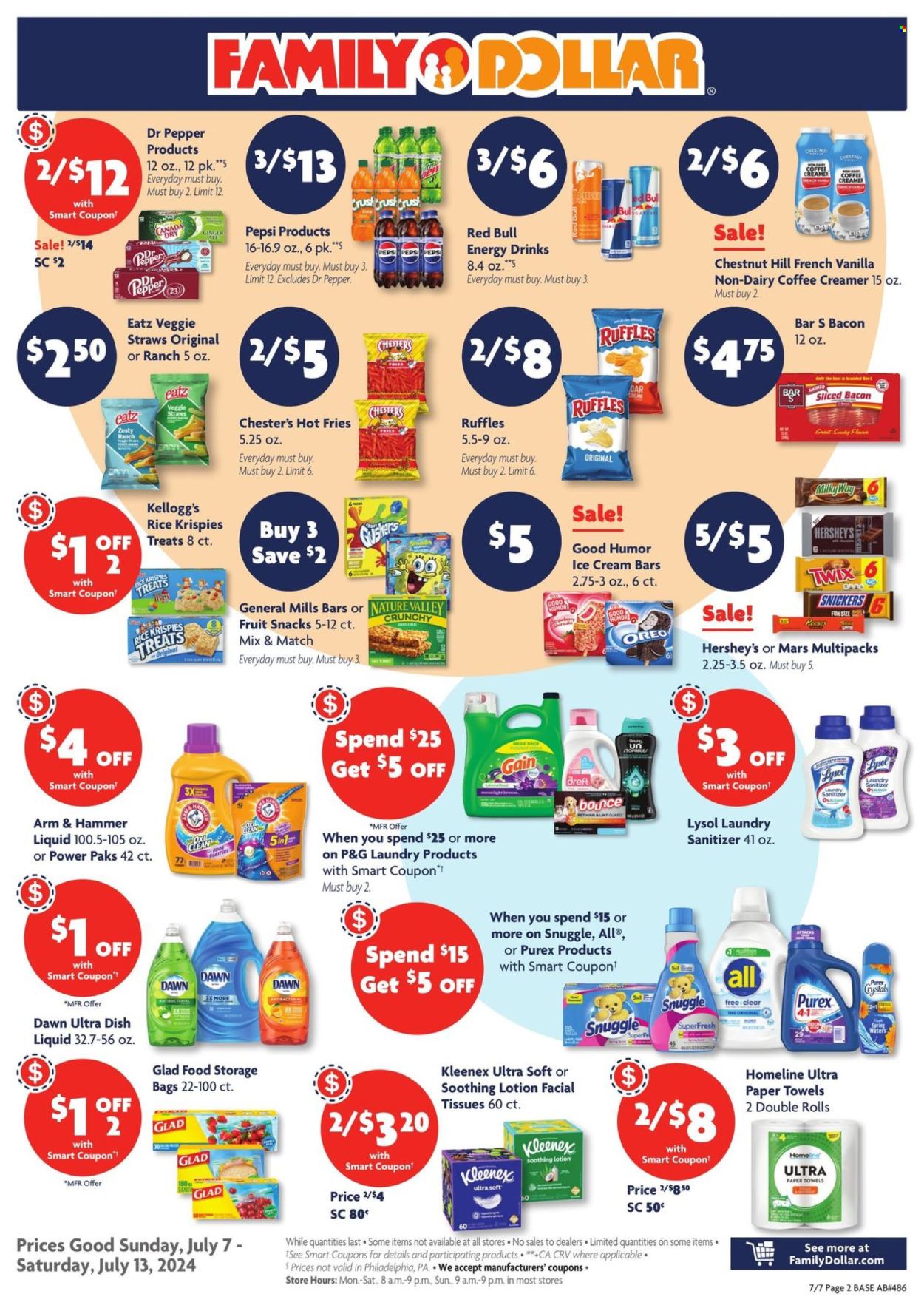 Family Dollar ad - 07/07/2024 - 07/13/2024. Page 2