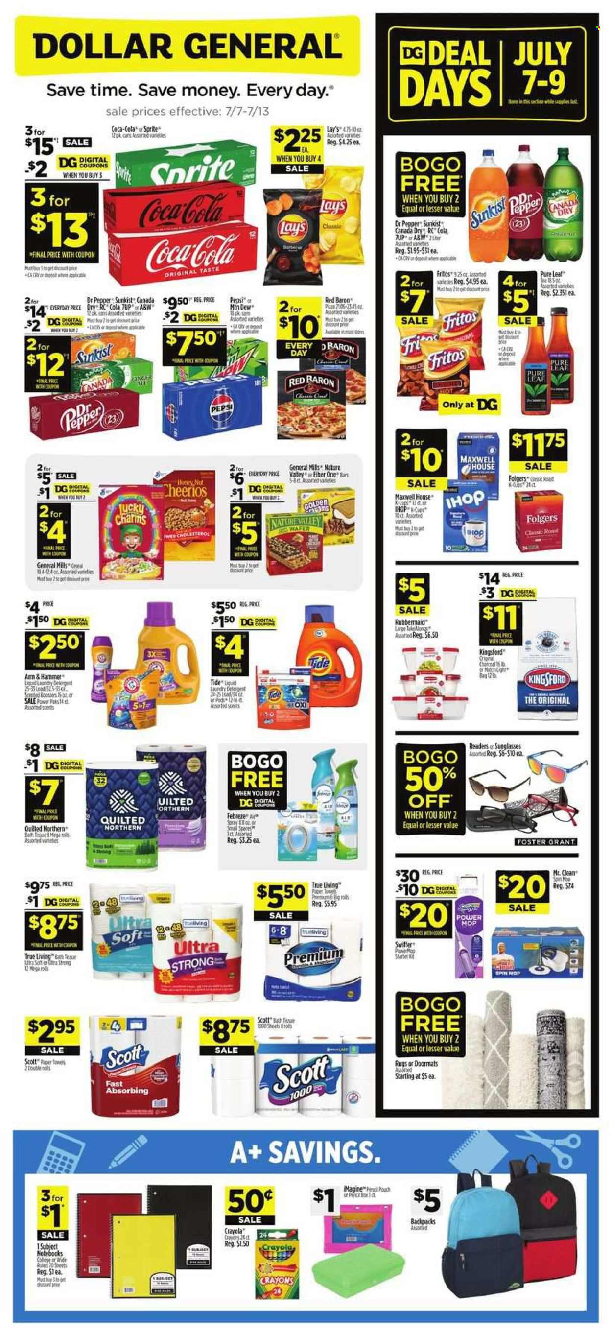 Dollar General ad - 07/07/2024 - 07/13/2024. Page 1