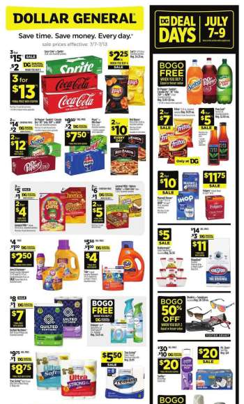 Dollar General Flyer - 07/07/2024 - 07/13/2024.