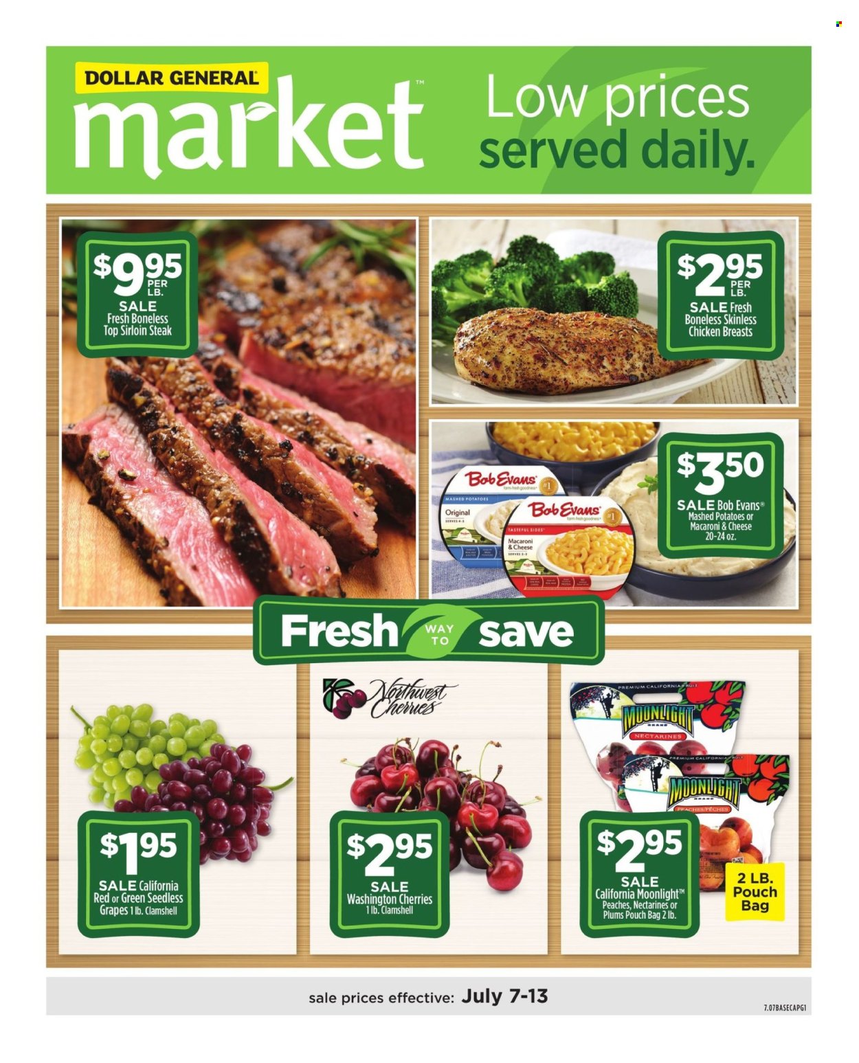 Dollar General ad - 07/07/2024 - 07/13/2024. Page 1