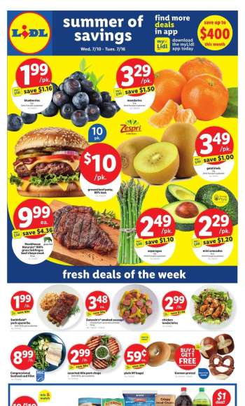 Lidl Flyer - 07/10/2024 - 07/16/2024.