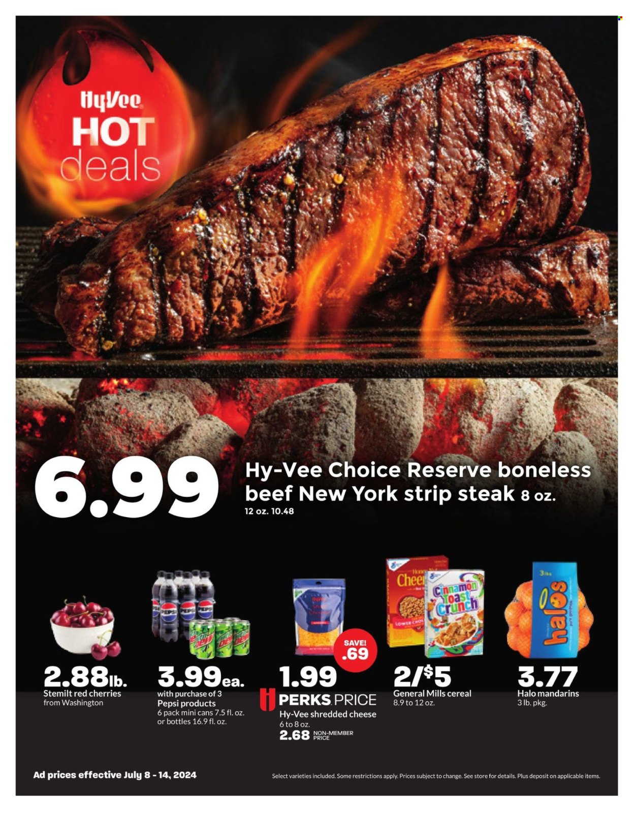 Hy-Vee ad - 07/08/2024 - 07/14/2024. Page 1