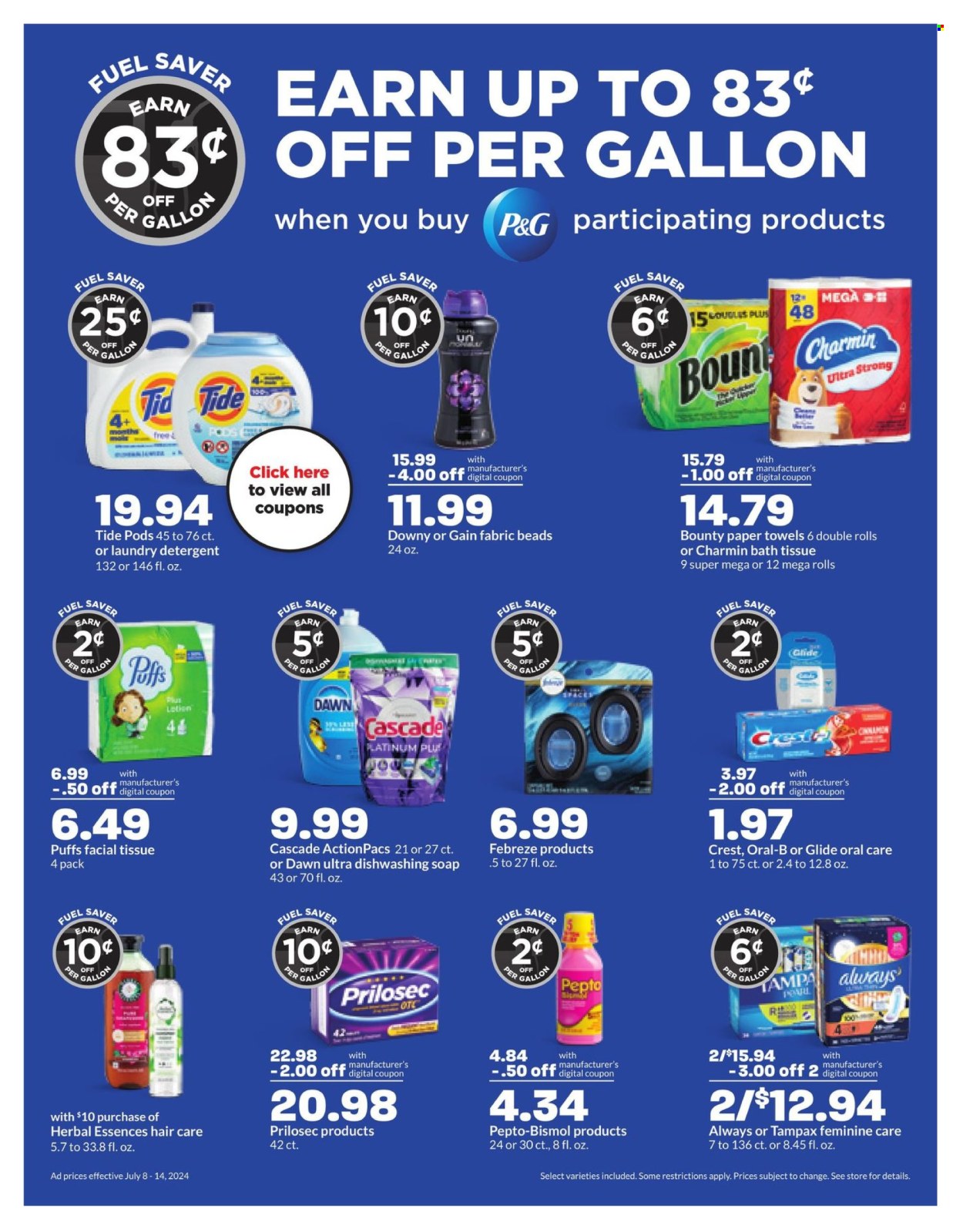 Hy-Vee ad - 07/08/2024 - 07/14/2024. Page 11