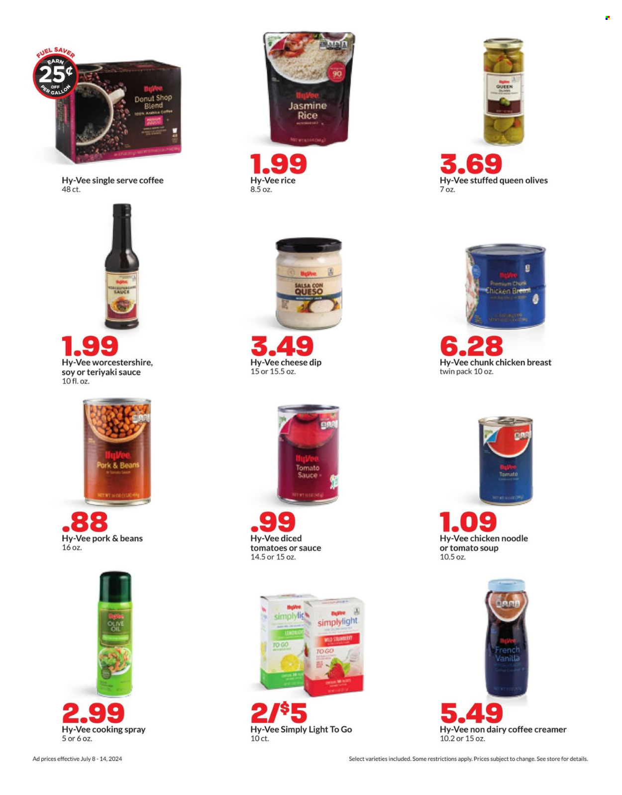 Hy-Vee ad - 07/08/2024 - 07/14/2024. Page 13