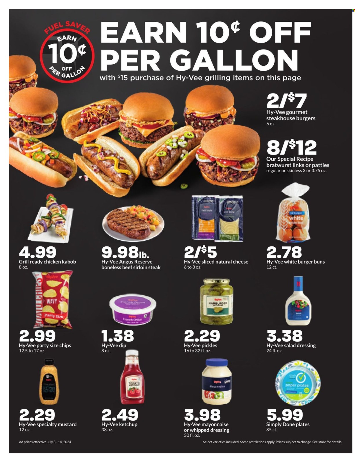 Hy-Vee ad - 07/08/2024 - 07/14/2024. Page 14