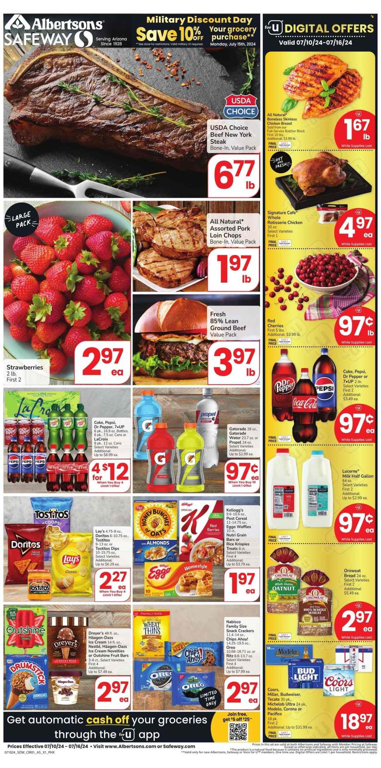 Safeway ad - 07/10/2024 - 07/16/2024. Page 1