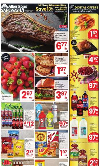 Safeway Flyer - 07/10/2024 - 07/16/2024.