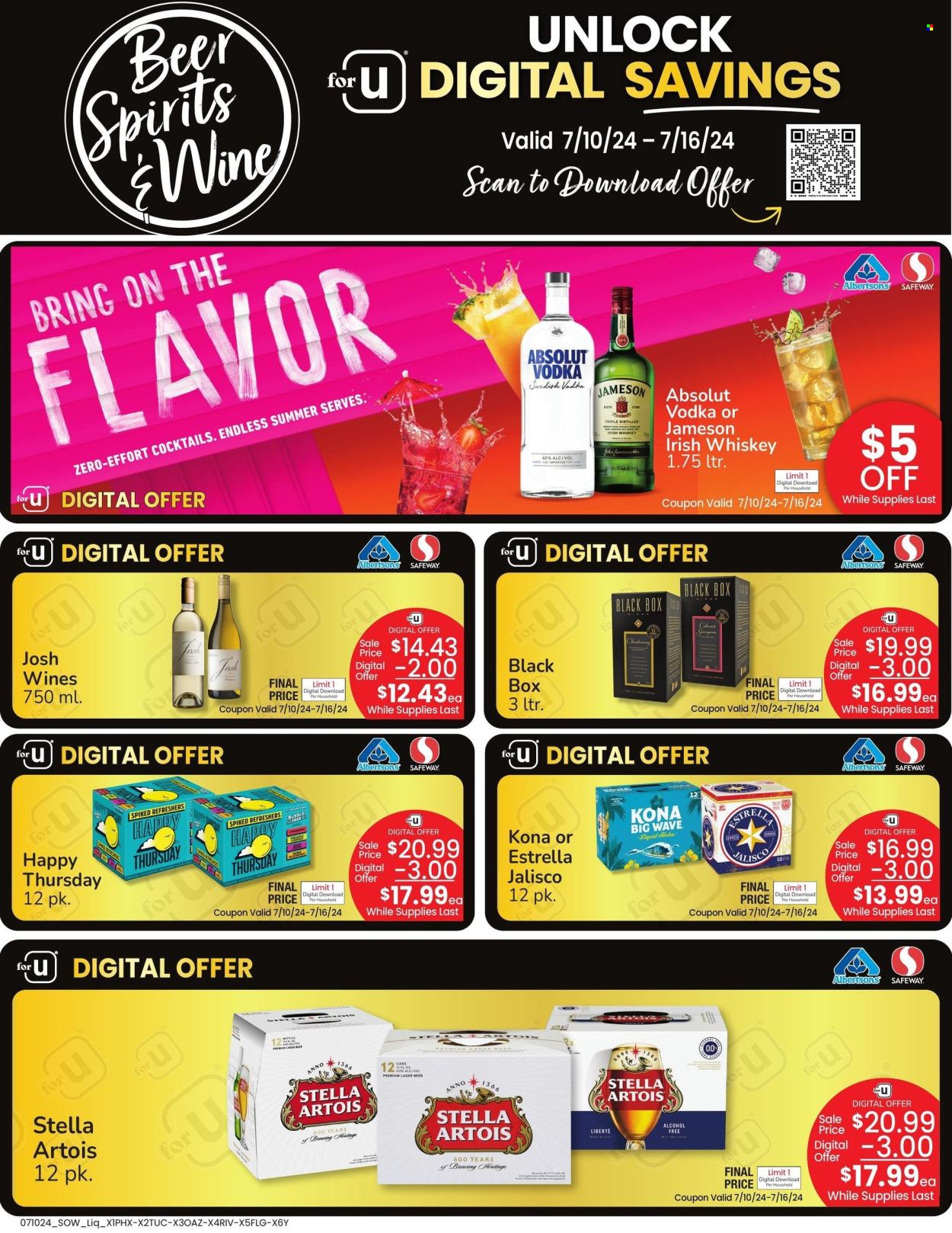 Safeway ad - 07/10/2024 - 07/16/2024. Page 4
