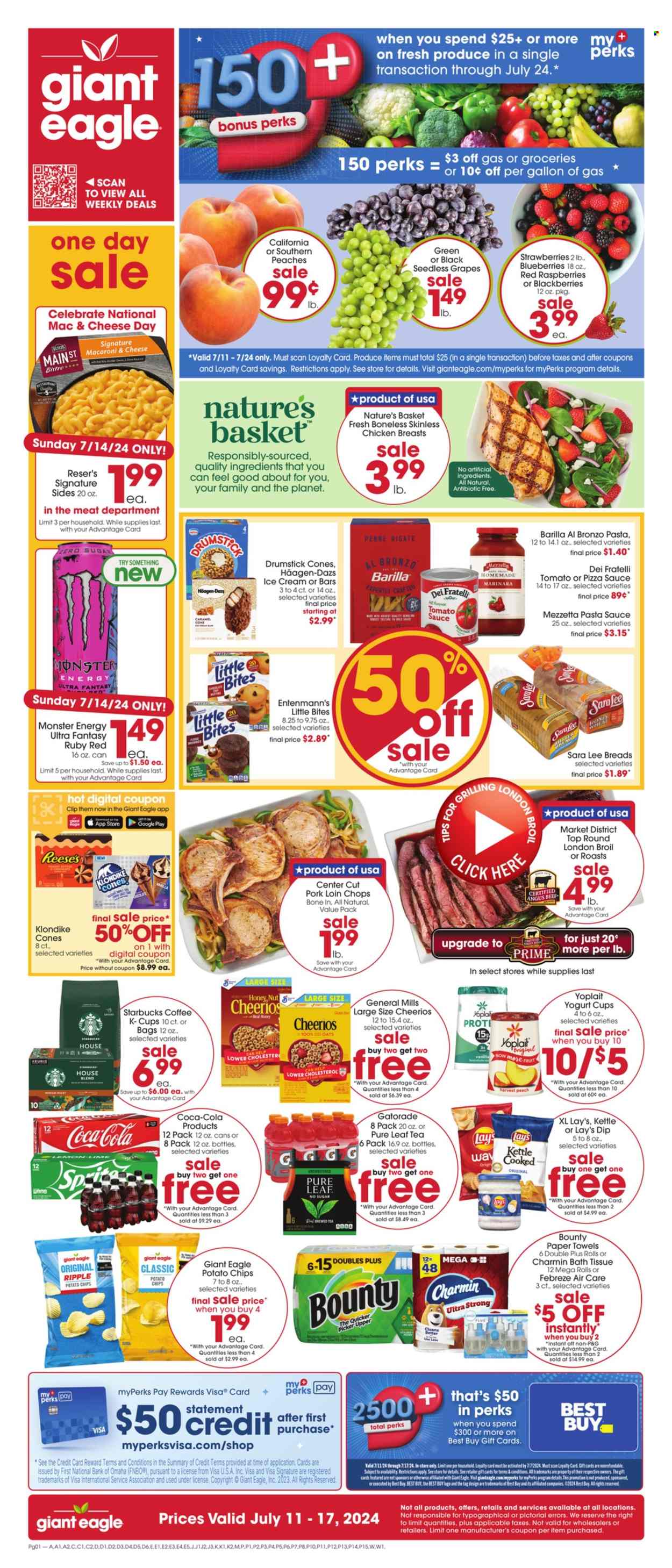 Giant Eagle ad - 07/11/2024 - 07/17/2024. Page 1