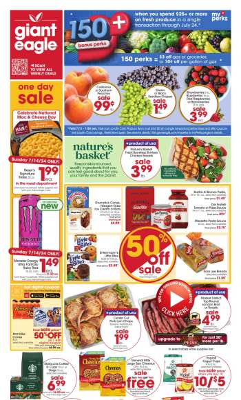Giant Eagle Flyer - 07/11/2024 - 07/17/2024.