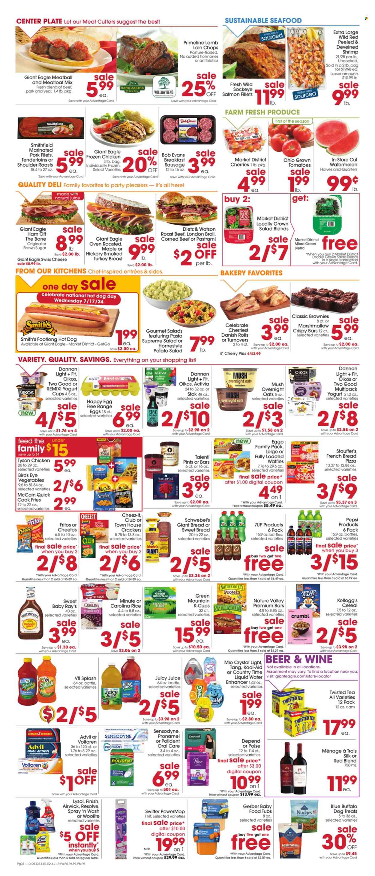Giant Eagle ad - 07/11/2024 - 07/17/2024. Page 2