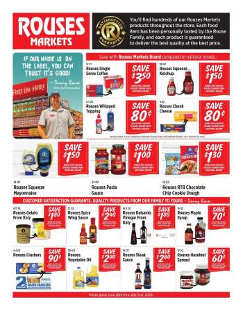 Rouses Markets Flyer - 06/26/2024 - 07/31/2024.