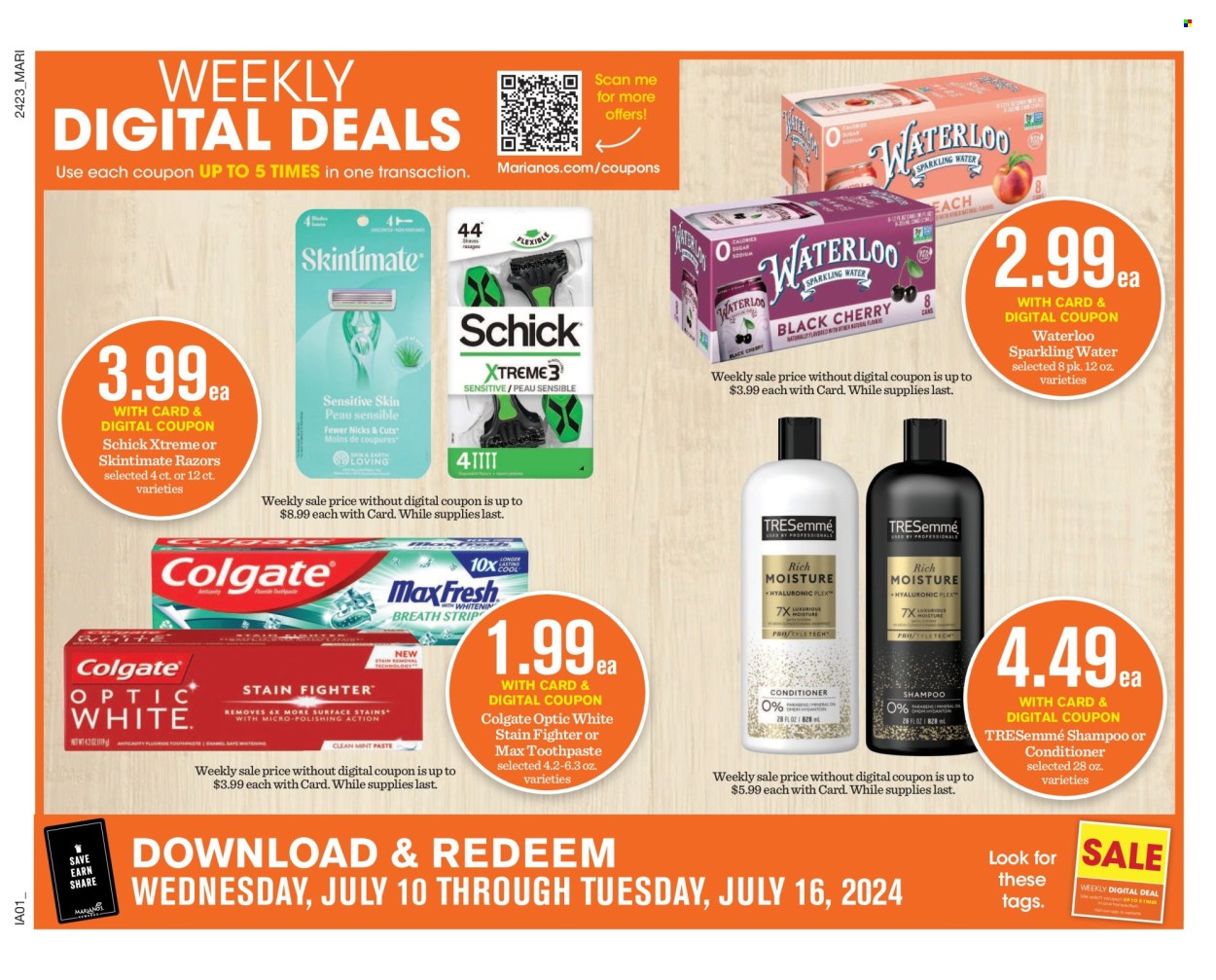 Mariano’s ad - 07/10/2024 - 07/16/2024. Page 9