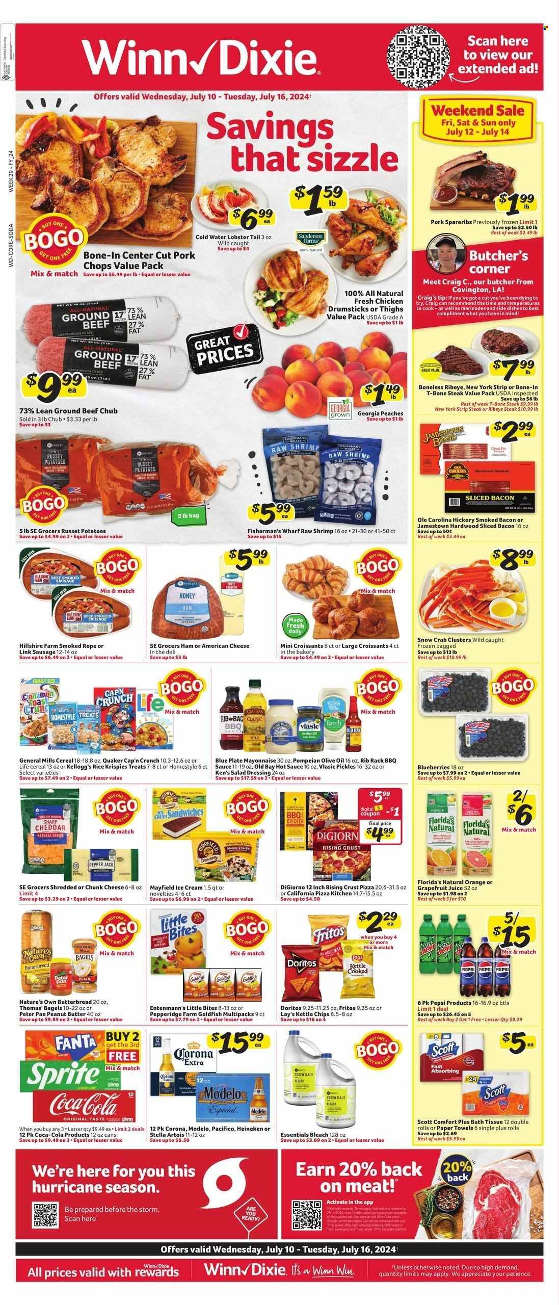 Winn Dixie ad - 07/10/2024 - 07/16/2024. Page 1