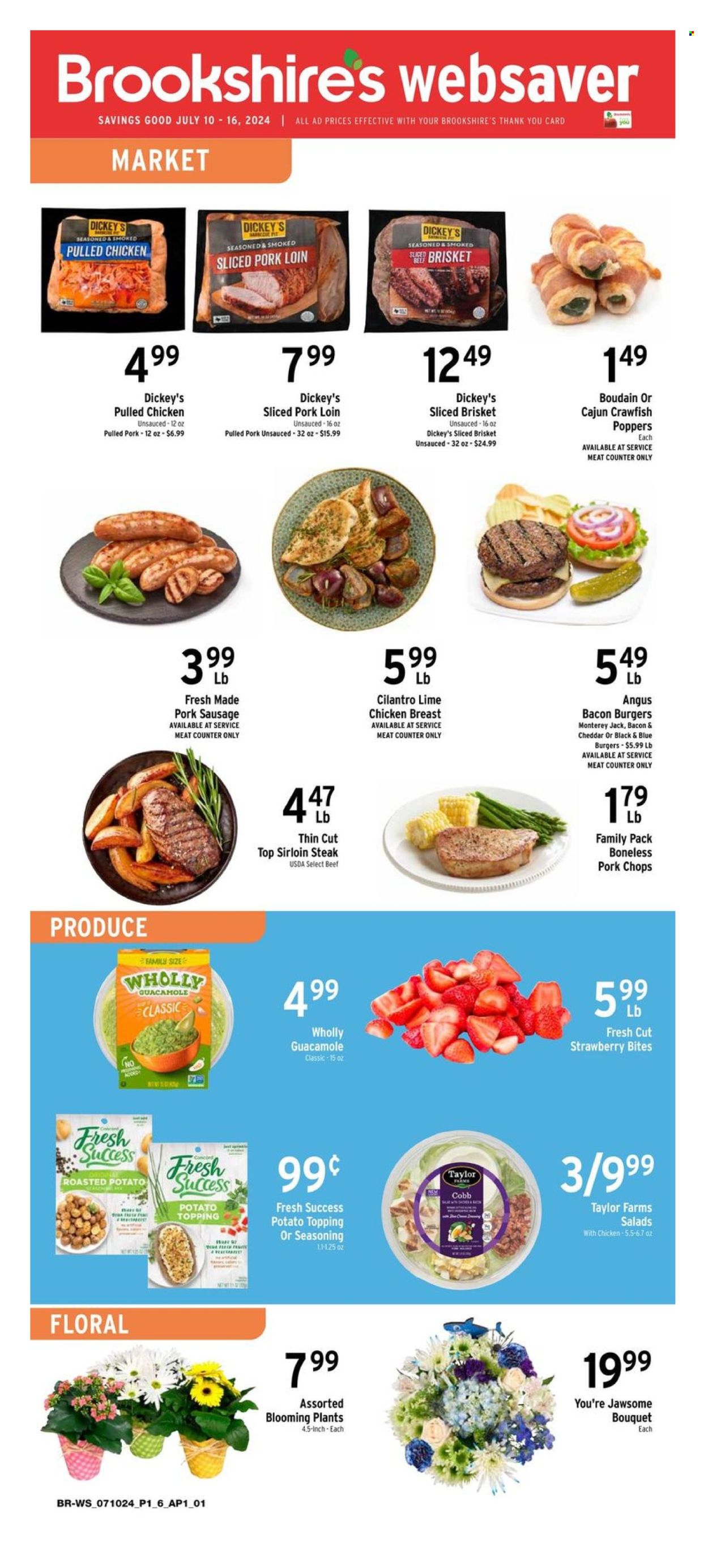 Brookshires ad - 07/10/2024 - 07/16/2024. Page 1