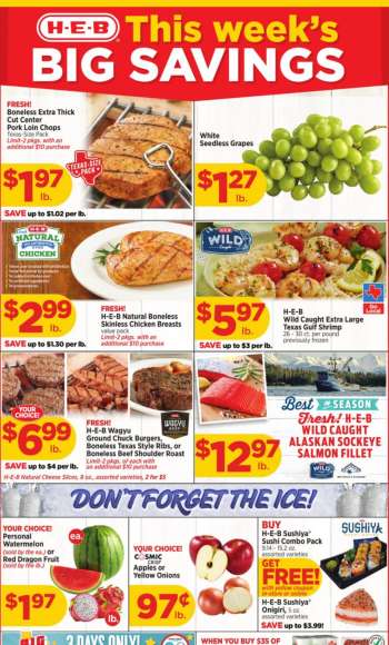 H-E-B Flyer - 07/10/2024 - 07/16/2024.