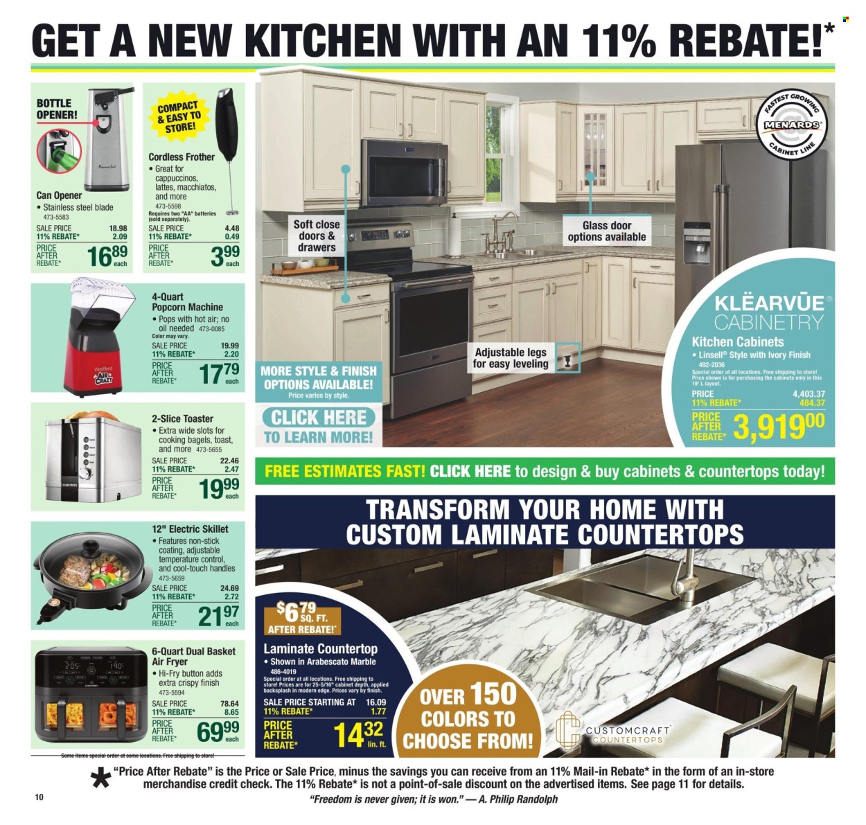Menards ad - 07/11/2024 - 07/21/2024. Page 18