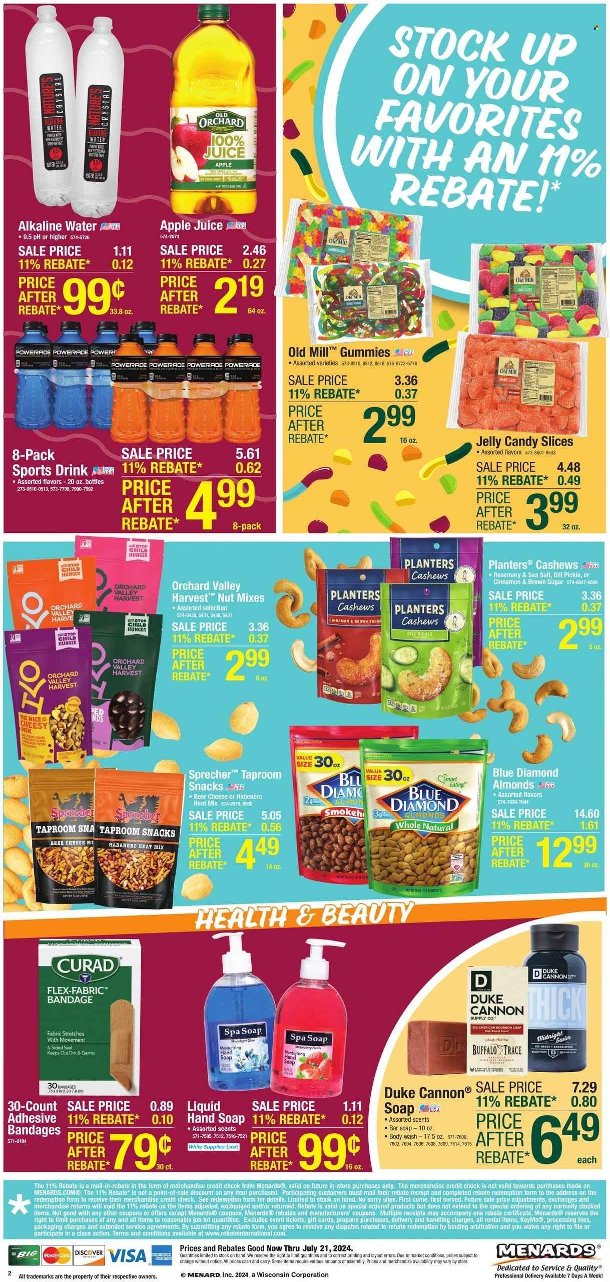 Menards ad - 07/11/2024 - 07/21/2024. Page 2