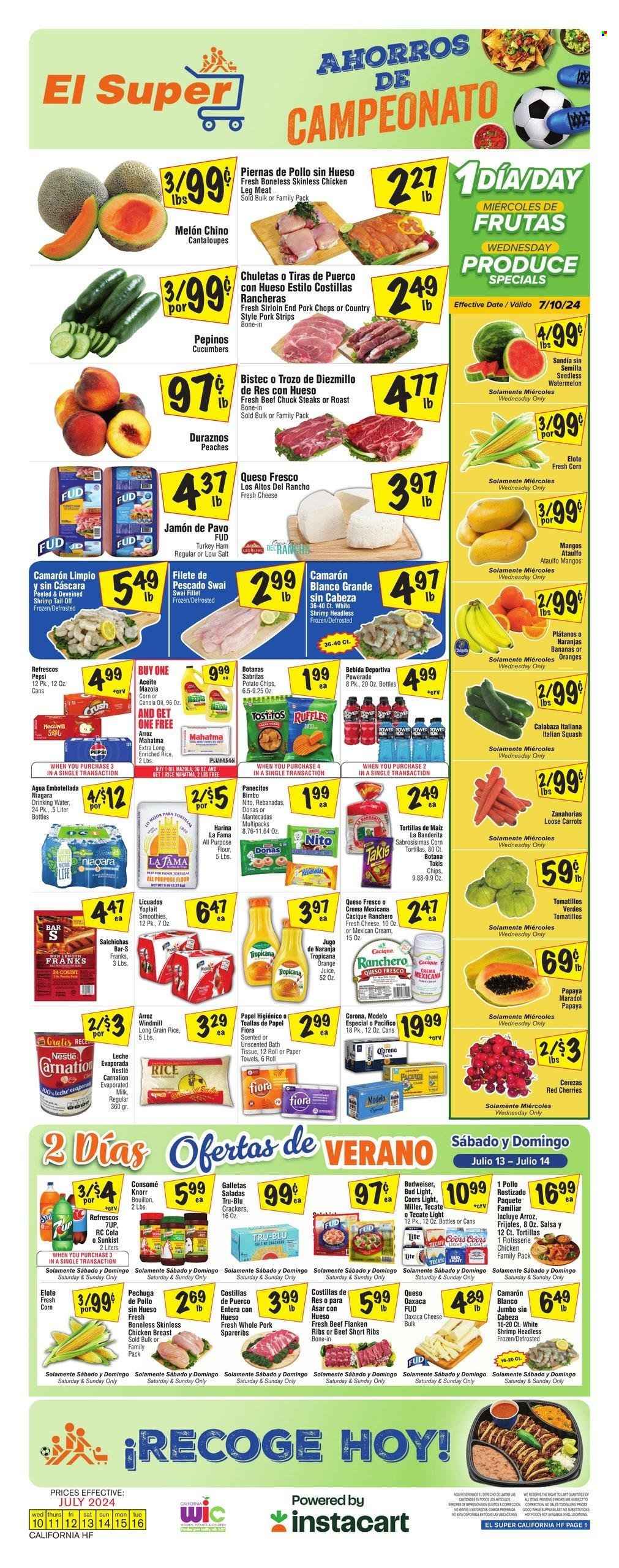 El Super ad - 07/10/2024 - 07/16/2024. Page 1