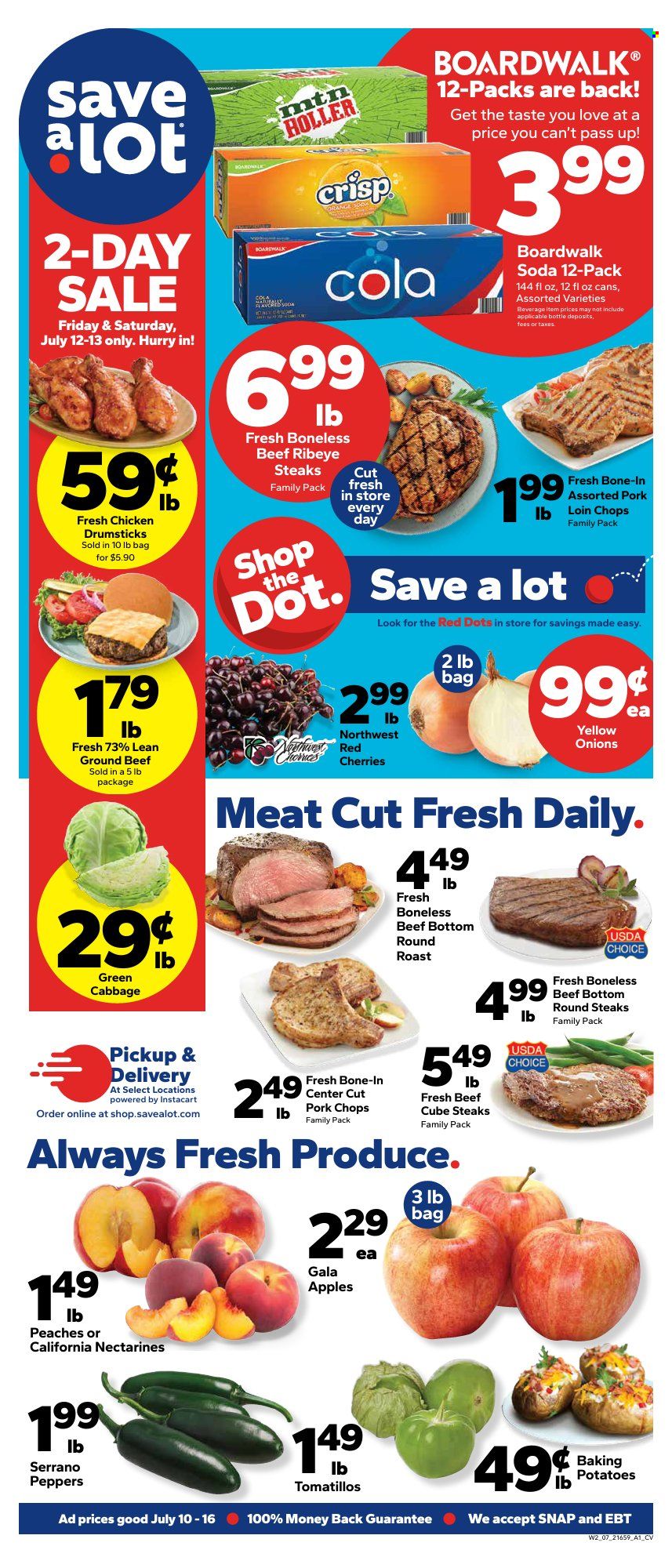 Save a Lot ad - 07/10/2024 - 07/16/2024. Page 1